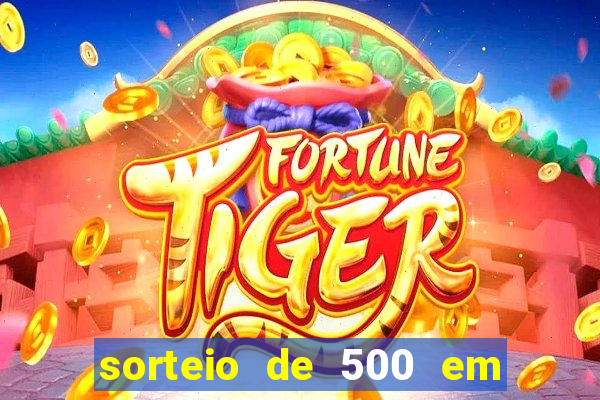 sorteio de 500 em cash toda segunda feira novibet como funciona